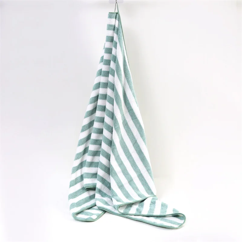 

Striped towel beauty salon bath absorbent adult bath towel towel 100% cotton