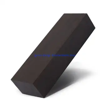 G7NF Legno ebano nero, legname grezzo materiale fai da te Manico coltelli fai da te in ebano nero ebano
