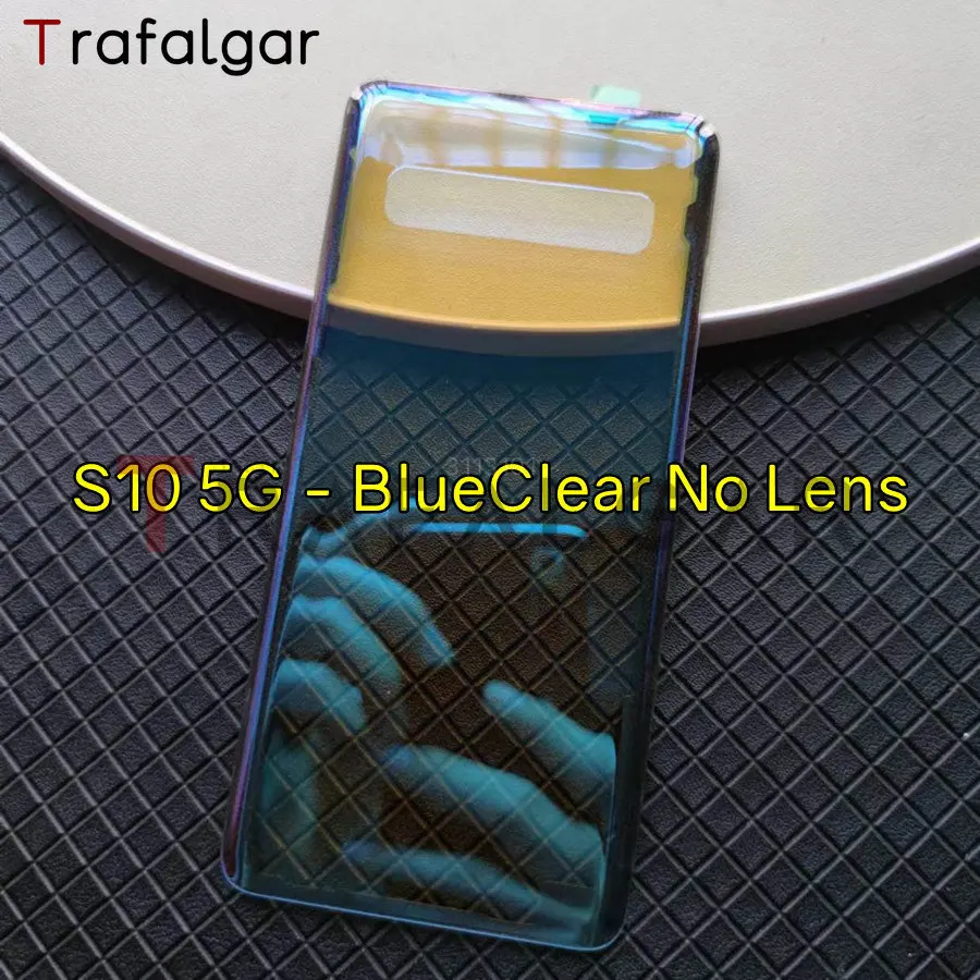Transparent Rear Glass Cover Replacement - Back Panel Housing Case