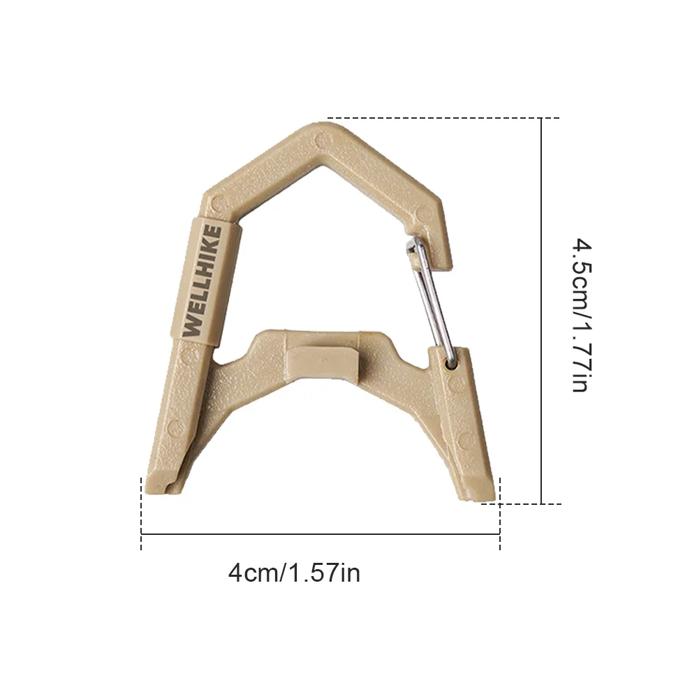 1/2Pcs Tent Lamp Hanging Hook For ABS GZ Light Hanger Camping Lantern Hanging Buckle For Outdoor Camping Fishing Hiking Tools