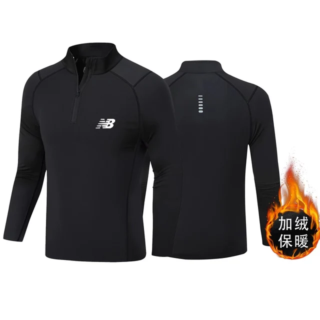 Men's Sports Tights Compression Underwear Warm Base Layer Thermal Shirts Pants Fleece Kids Thermal Underwear Winter Jogging Wear T-shirt