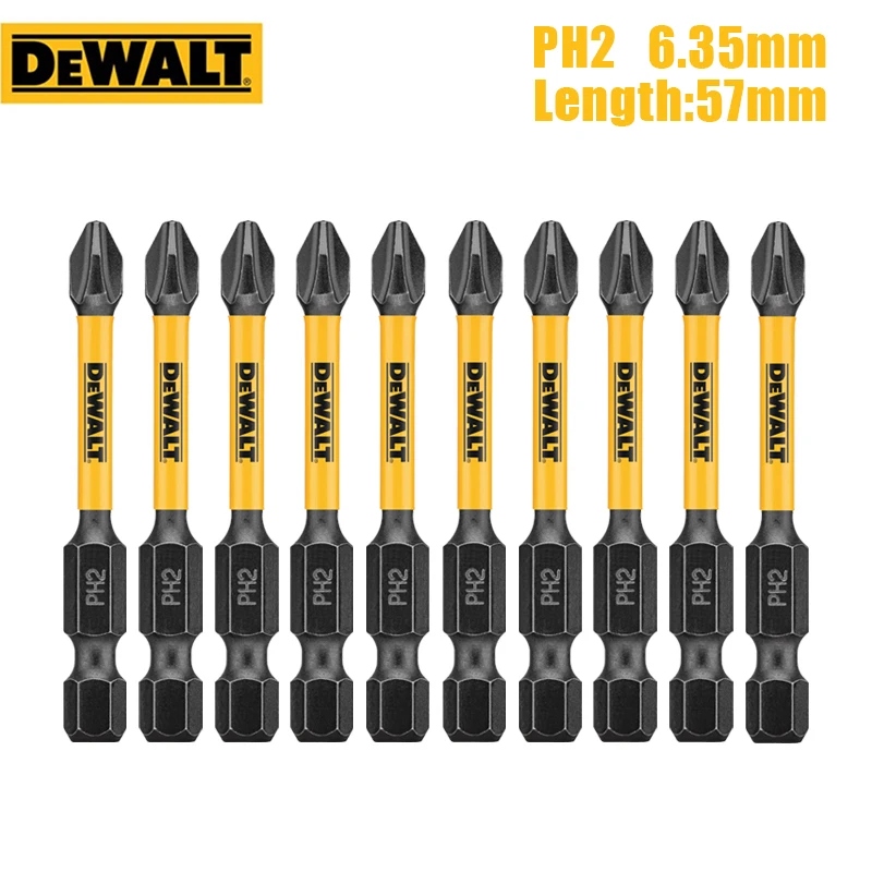 Set 5 Punte Per Avvitatore A Impatto PZ1 - 89 Mm, Magnetiche, Compatibili Con DeWalt, Milwaukee E Altri