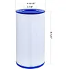 2 Pack Cryspool Spa Filter Compatible with Unicel C-4335 spa Filter 5 x 9 1/4, Filbur FC-2385, 03FIL1300,35 sq.ft, 3