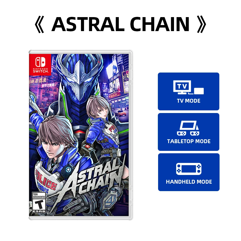 Nintendo Switch -Astral Chain -Game Physics Ink Cartridge Support
