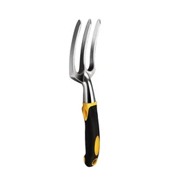 Ergonomic Handle Gardening Tool Set for Transplanting and Cultivating (Weeding fork)