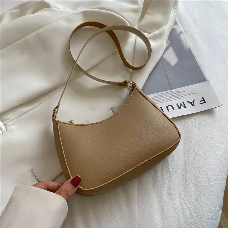 Crossbody Bags for Women Large Capacity Luxury Handbags Purse Solid Color Shoulder Bags Female Casual Travel Vintage Hobos Bag 10