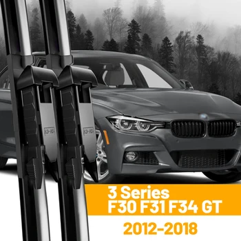 For BMW 3 Series F30 F31 F34 Front Wiper Blades 2012-2018 2013 2014 2015 2016 Windscreen Windshield Window Accessories 24"+19" 1