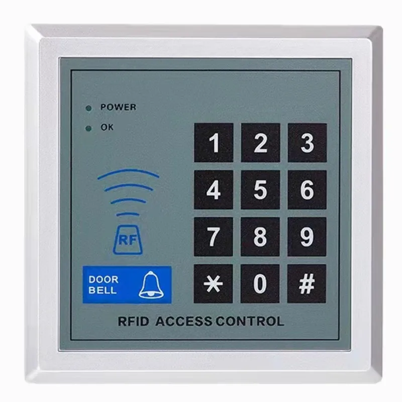 12VDC 5cm range Proximity Entry Door Lock Access Control RFID ID 125KHZ EM tag Keypad system for gate opener door access
