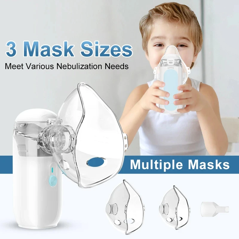 Mini Mesh Handheld Nebulizer Hoseheld Medical Silent Ultrasonic Inhaler Mobile Steam Device For Runny Nose Child Adult mesh nebulizer,medical nebulizer