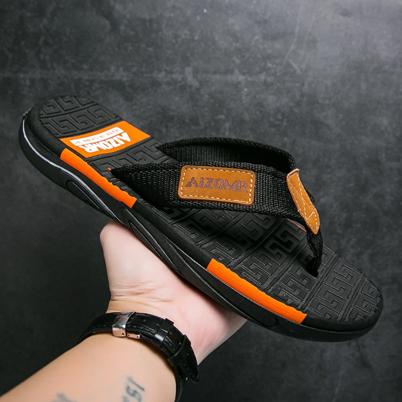 

Массажные Шлепанцы из губки для мужчин, пляжные сандалии, дышащие, для улицы, летние Тапочки