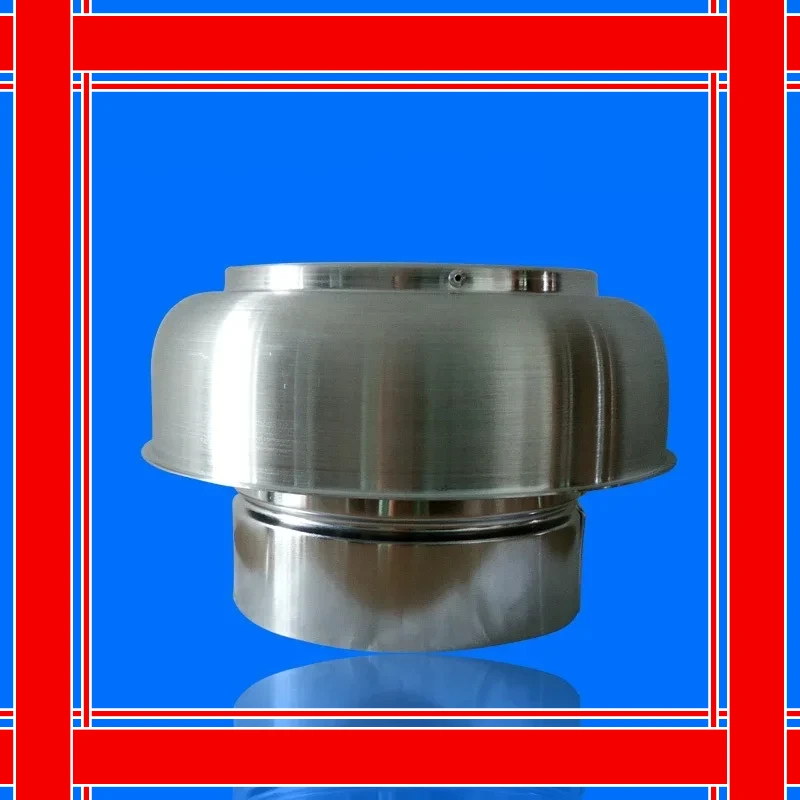 1 Pc Air Vent Caps Cover 4-8 Inch Tiled Roof Range Hood Vent Aluminium Roof Mushroom Cowl for Ventilation Flue Systems