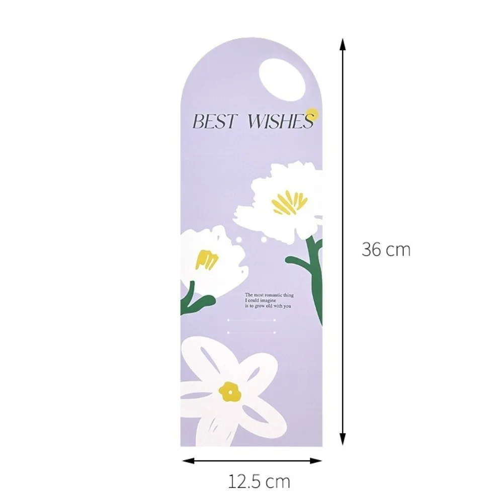 5 Stück Neue Handliche Blumenstrauß-Verpackungsboxen, Papier-Kirschblüten-Blumenarrangement-Box, Blumeneinlage-Papier, Festliche Dekorationsartikel – Detail 6