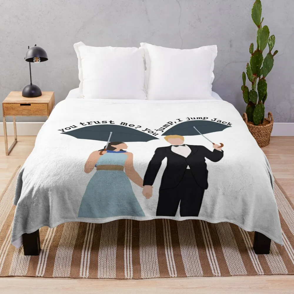 

you jump I jump Jack Throw Blanket Fluffy Blankets Large Large Blanket