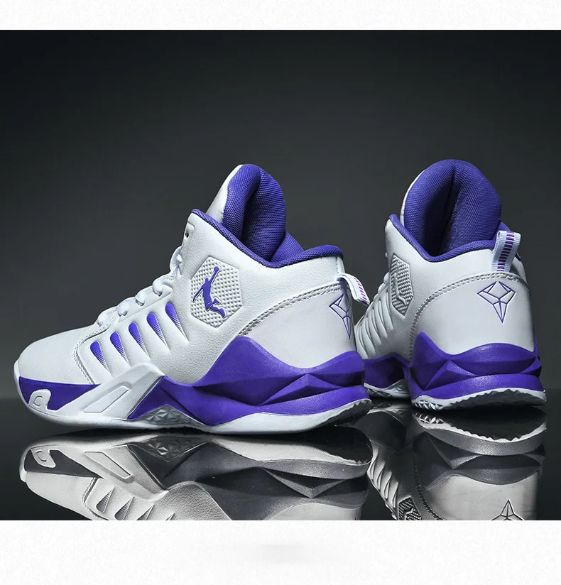 Mid Cut PU Leather Comfortable Men Sneakers