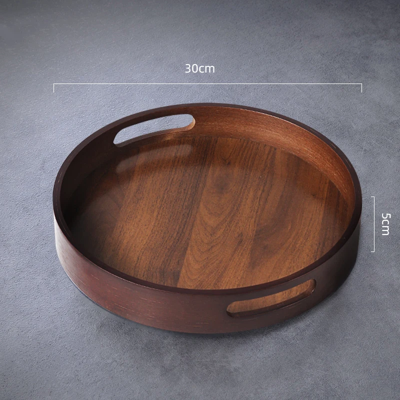 Gianxi Round Bamboo Tea Tray 1