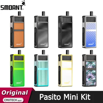 Smoant Pasito Mini Kit 1100mAh baterie 30W Vape mit 3,5 ml pod cartridge vhodná pro P-1 P-3 p cívku a cigaretový vaporizér_Original Smoant Pasito Mini Kit 1100mAh baterie 30W vape s 3 5 ml Pod kartuše vhodná
