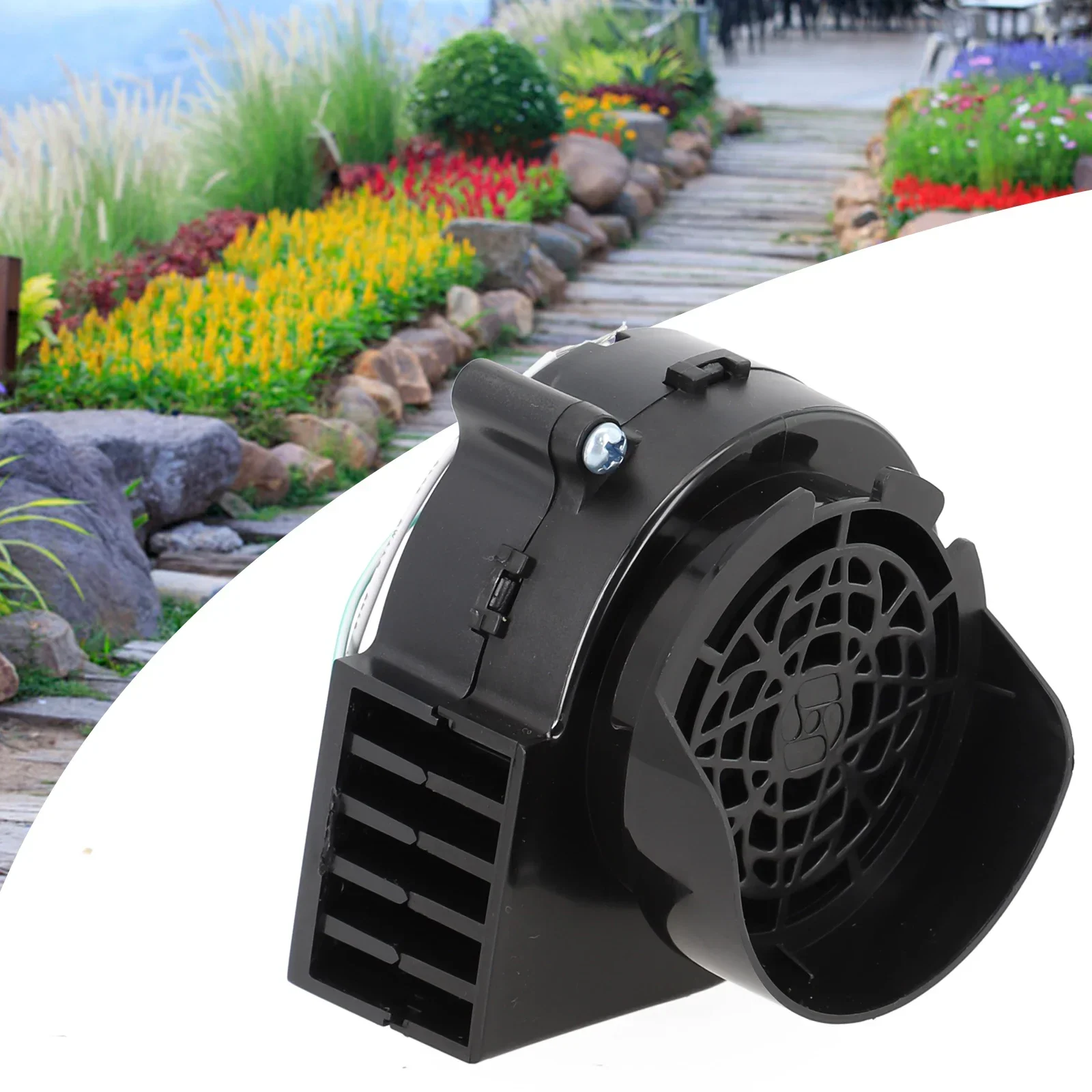1PCS PBT Air Blower Outdoor Holiday Yard Inflatables Outdoor Decorations Quiet Operate 78.5x77.5mm