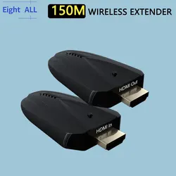 Wireless HDMI Extender Video Transmitter Receiver Can 1 To 1Dual Display Switch for PS4 Camera Laptop PC To TV Projector 150m