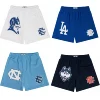 2024 New Summer Eric Emanuel EE Basic Mesh Short Classic Floral Printed Gym Shorts Men's Gym Basketball Sports Casual Shorts 1