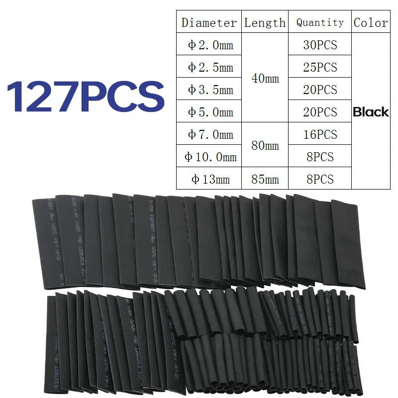 127PCS