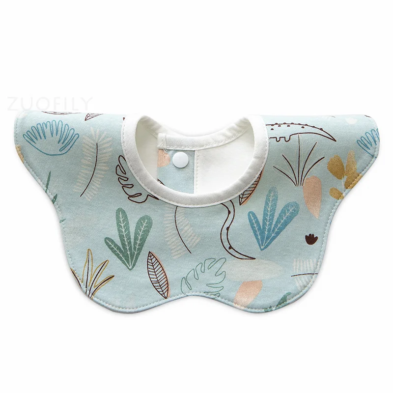 Baby Girl Boy Feeding Drool Bibs Waterproof Apron Saliva Towel 360 Degree Rotation Bandanas Burp Cloths Cotton Stuff for Newborn cool baby accessories Baby Accessories