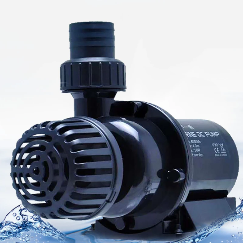 

Aquarium DC Ultra-quiet Water Fountain Pump Submersible Fish Pond Filter Fish Tank Powerful Water Pump Circulation Filter