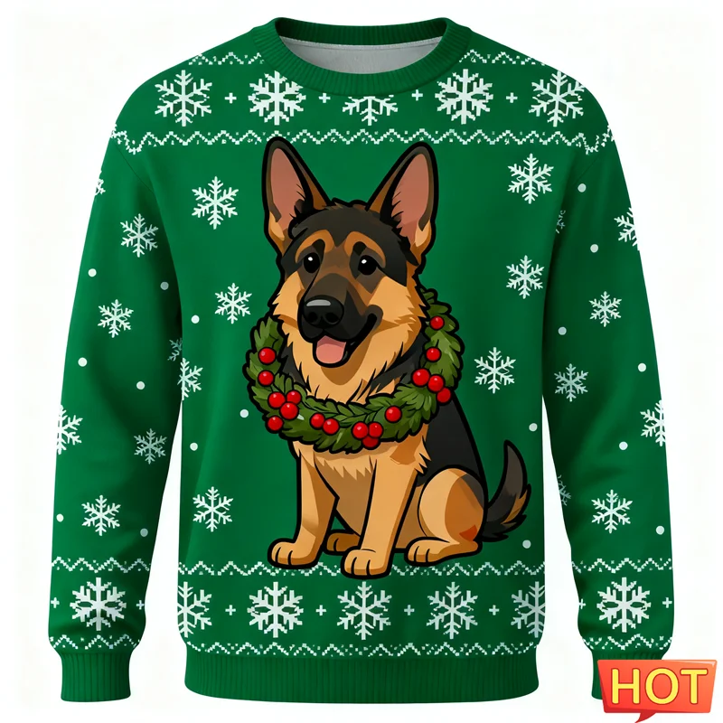 2026-new-german-shepherd-ugly-christmas-sweater-cute-3d-printed-dog-pullover