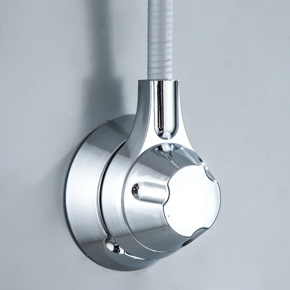 Description Picture 4 of itemShower Holder Suction Cup Holder 360° Adjustable Showerhead Holders Plating Shower Rail Head Holder Bathroom Wall Mount Bracket