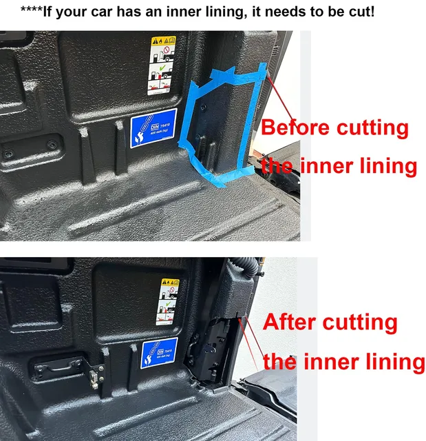 Toolbox Storage Tailgate Swing Case Storage Tool Box for