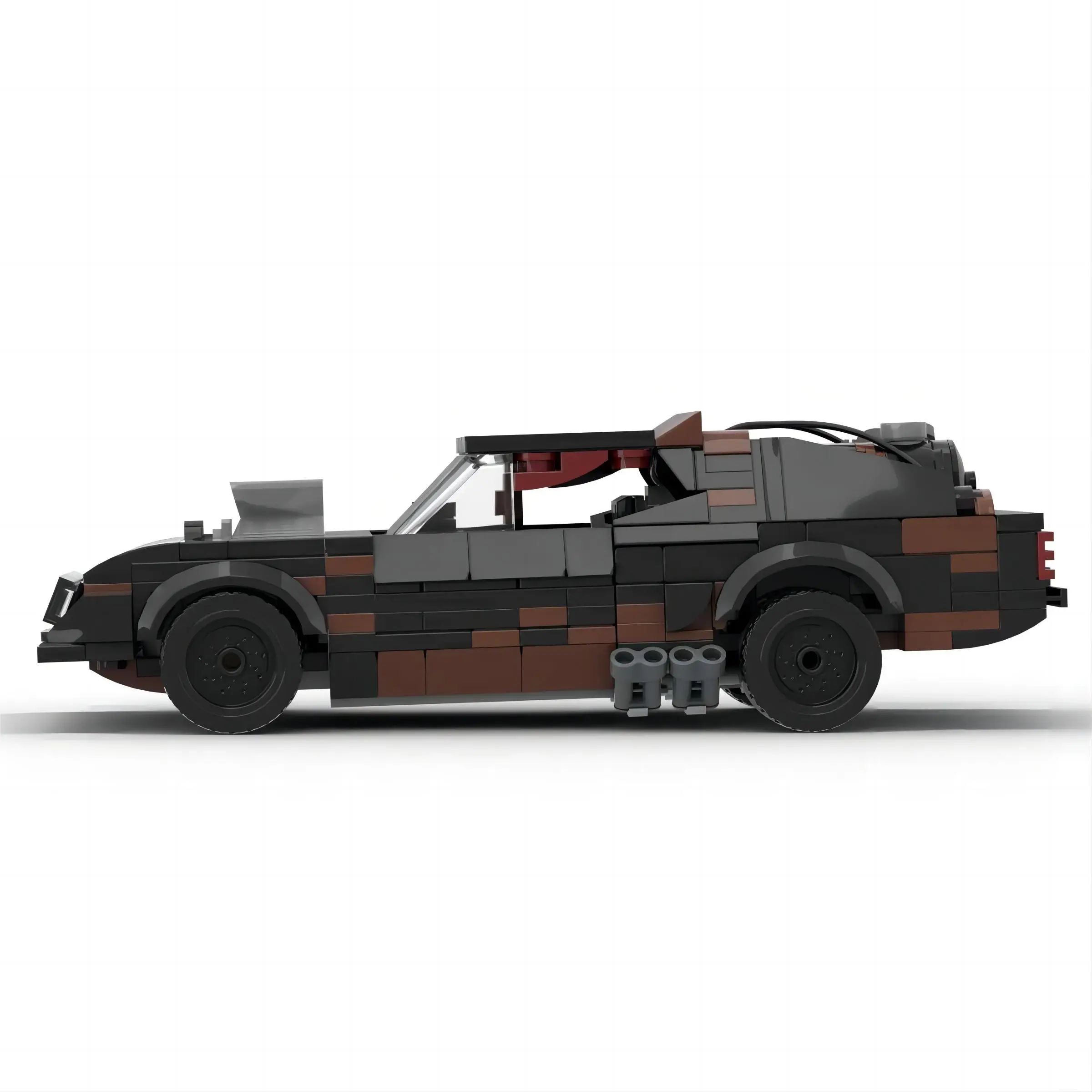 Mad Max Insane Car Model Building Blos Toy for Boys Assembly nce Development Road to Madn Racing Car Playset