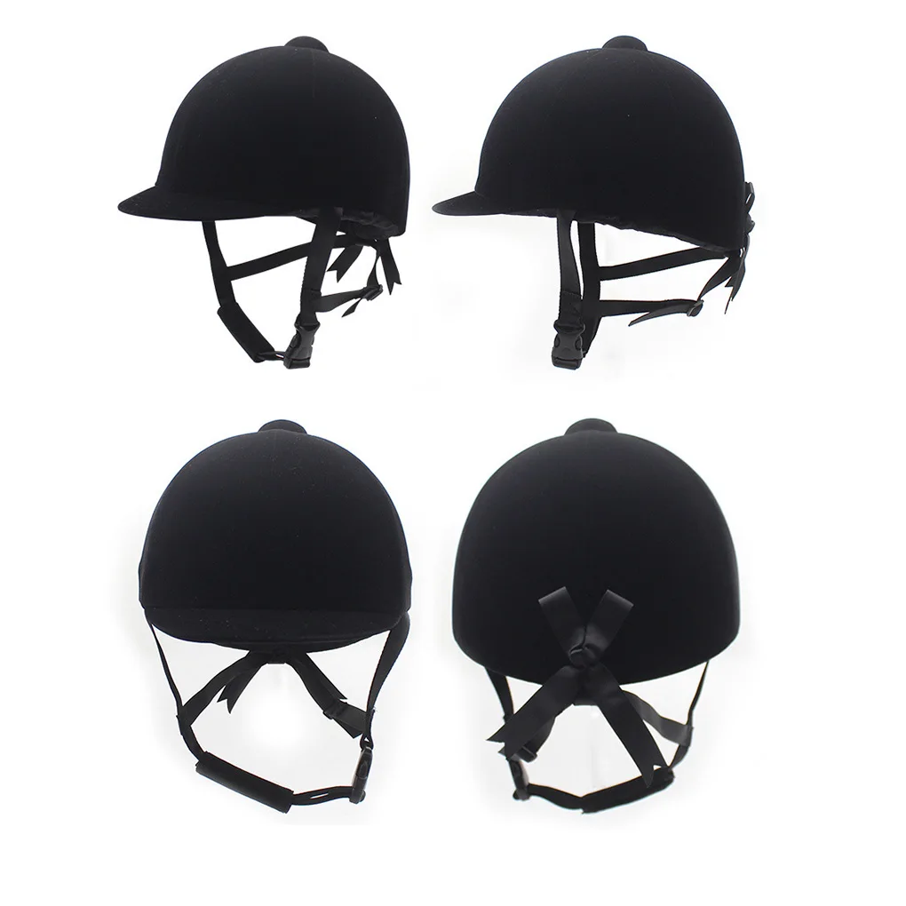 Equestrian Horse Riding Helmet Breathable Durable Half Cover Unisex Rider Outdoor Sports Adjustable Guard Children S 2