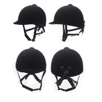 Equestrian Horse Riding Helmet Breathable Durable Half Cover Unisex Rider Outdoor Sports Adjustable Guard Children S 2