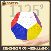 [CubeFun]Shengshou 9x9x9 Megaminx Magic Cube Puzzle SengSo Magic Cube 9x9 Megaminxeds Toys 1