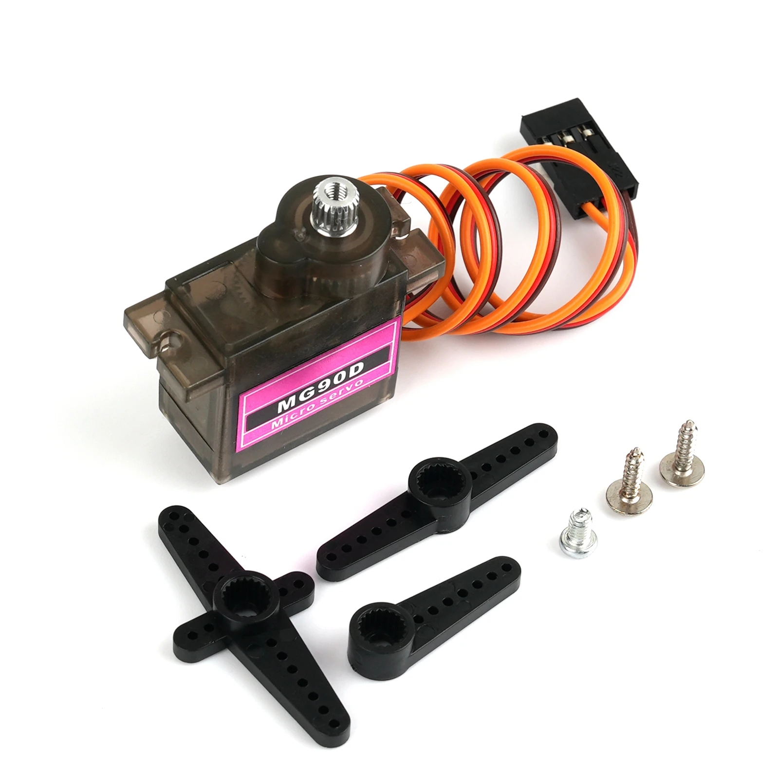 MG90D 9g Micro Servo Full Metal Gear Digital Servo for RC Plane Helicopter Airplane 450 Drone Toy Cars