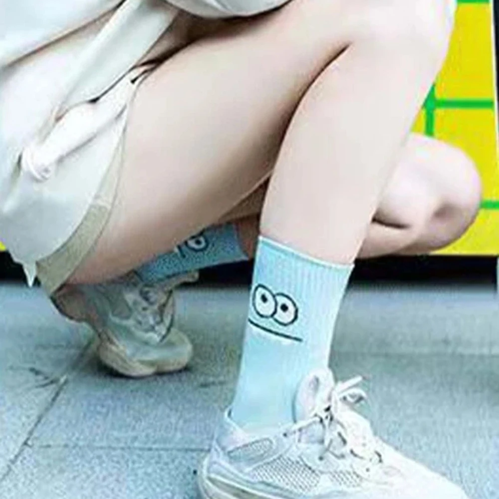 Printed Ankle Socks 5/10/20 Pairs Women's Spring Autumn Medium Tube Socks