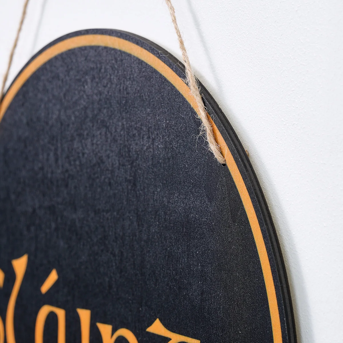 1PC, St.Patrick's Day, lightweight wooden circular decorative signboard, St.Patrick's Day decorative tag, suitable for Irish Pub