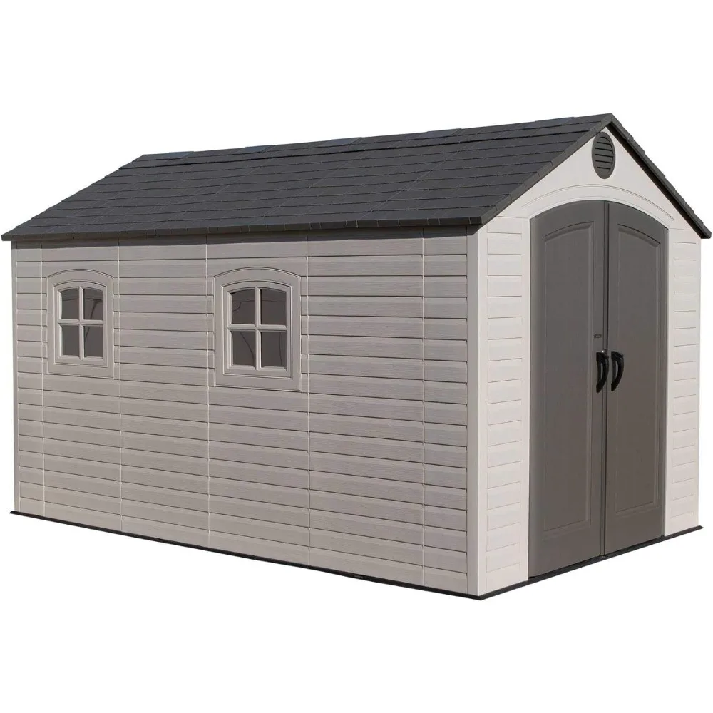 6402 Outdoor Storage Shed, 8 by 12.5 Feet; 2 windows 2