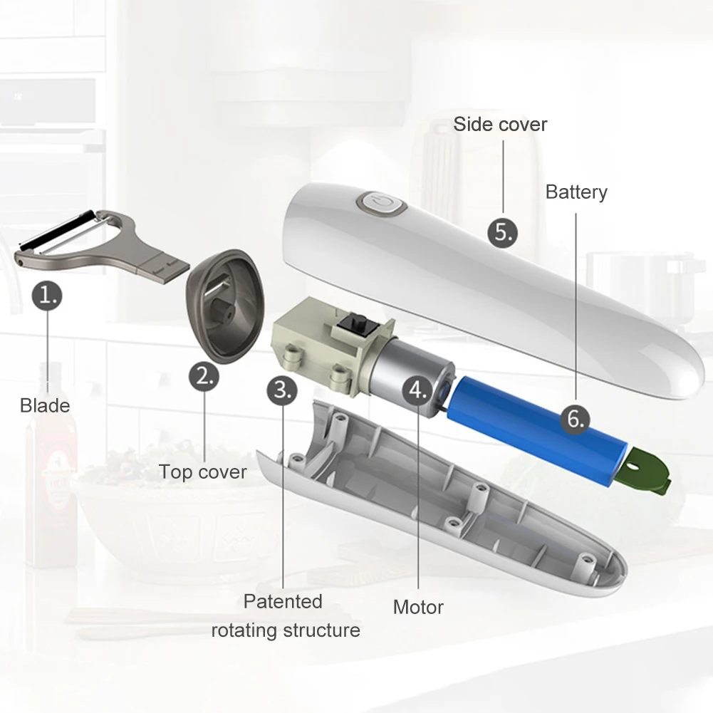 Electric Potato Peeler Handheld Electric Vegetables And - Temu