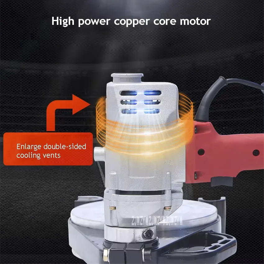 90-250 PE Pipe Hot Melt Machine Manual Two-ring Hand-cranked Butt Welding Machine PE/PPR/PB/PVDF Pipe Welding 220V 2KW
