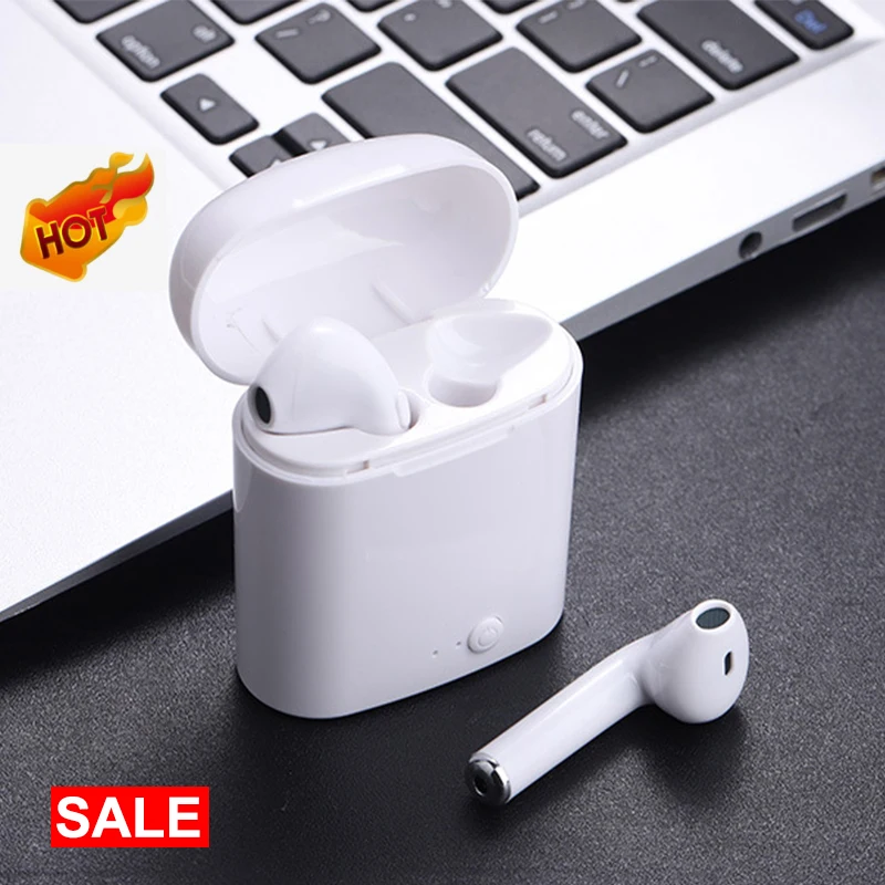 i7mini Беспроводные наушники Bluetooth Зарядная коробка Наушники 5.0 Спортивные