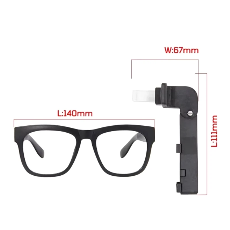 Programmable Smart Glasses T-Glass ESP32-S3 1.1Inch AMOLED Screen USB Rechargeable Programmable Smart Glasses 6