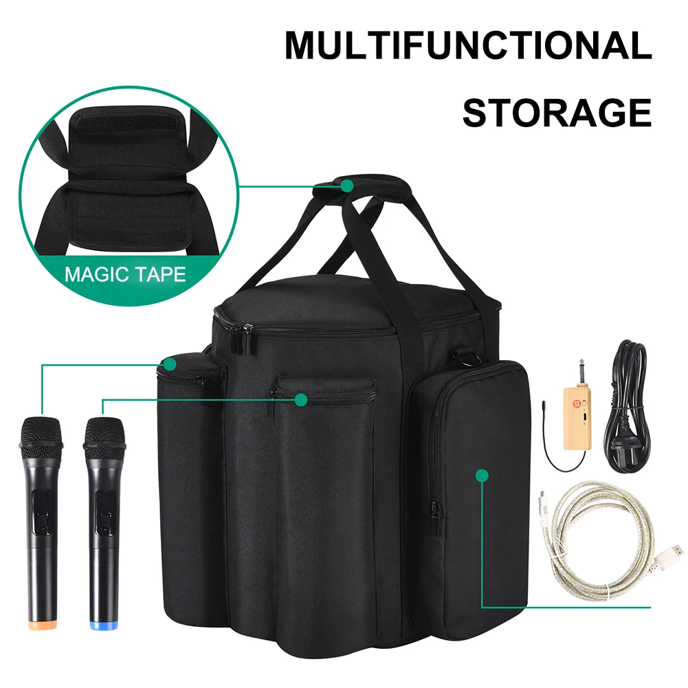 

Travel Case Bag for Bose S1 PRO Adjustable Shoulder Strap Carrying Storage Bag Large Capacity Protective Bag Speaker Accessories
