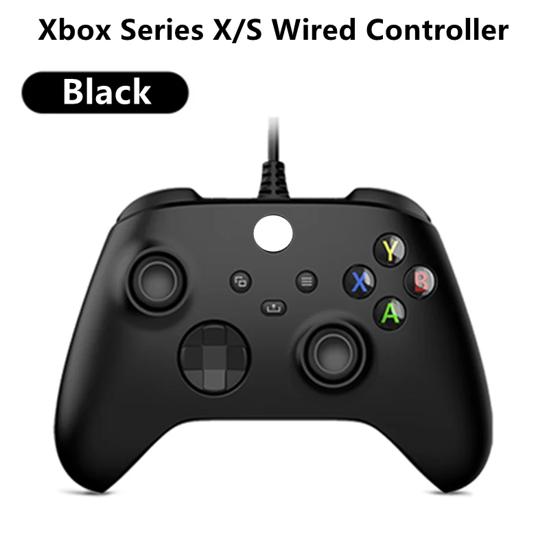 Controlador con cable para Xbox One Slim, consola de juegos Steam, Mando  para Xbox Series X S, Joystick para PC - AliExpress