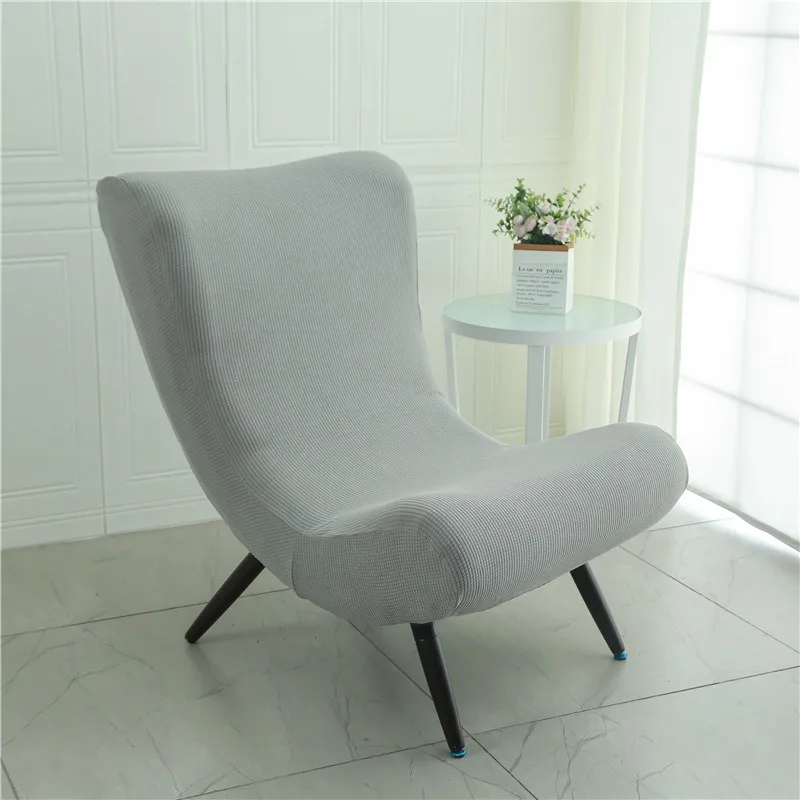Chair Cover Home Office Chairs Dining Elastic Polar Fleece Universal Protection Single Rocking Camping Bedroom Hotel Sofa Covers 6