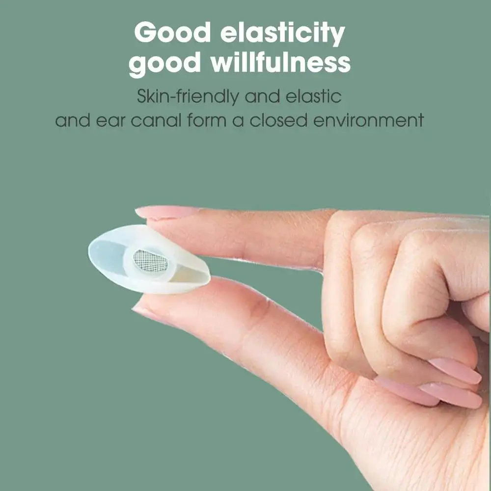Soft Silicone Ear Tips Cover for Earbuds