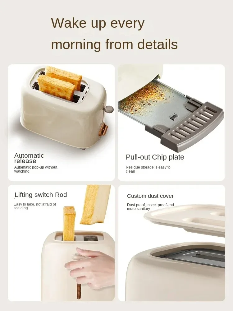 New Product Breakfast Machine Toaster Home Small Toaster Heated Sandwich Breakfast Machine Fully Automatic