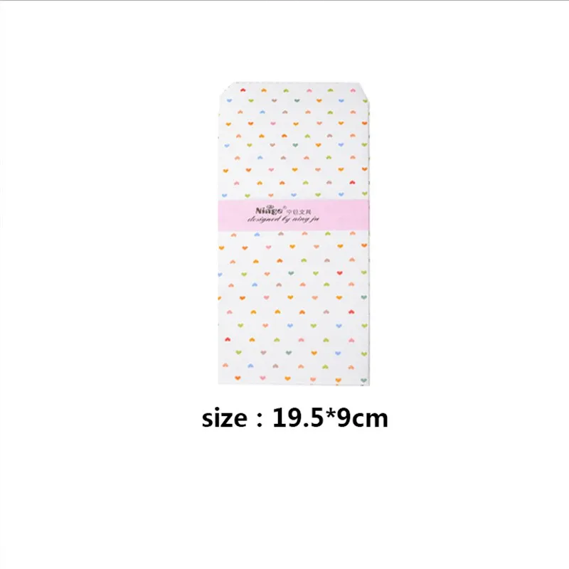 Cartoon Envelope Pattern Mixed Mailer Paper Envelopes 20pcs For Letters DIY 19.5*9CM