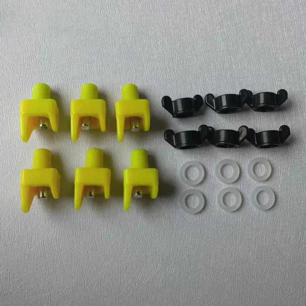 Chicken Water Nipples 16pcs Horizontal Side Mount Poultry Nipples Drinker Waterer No Leakage Chicken Water Feeder With Drill Bit