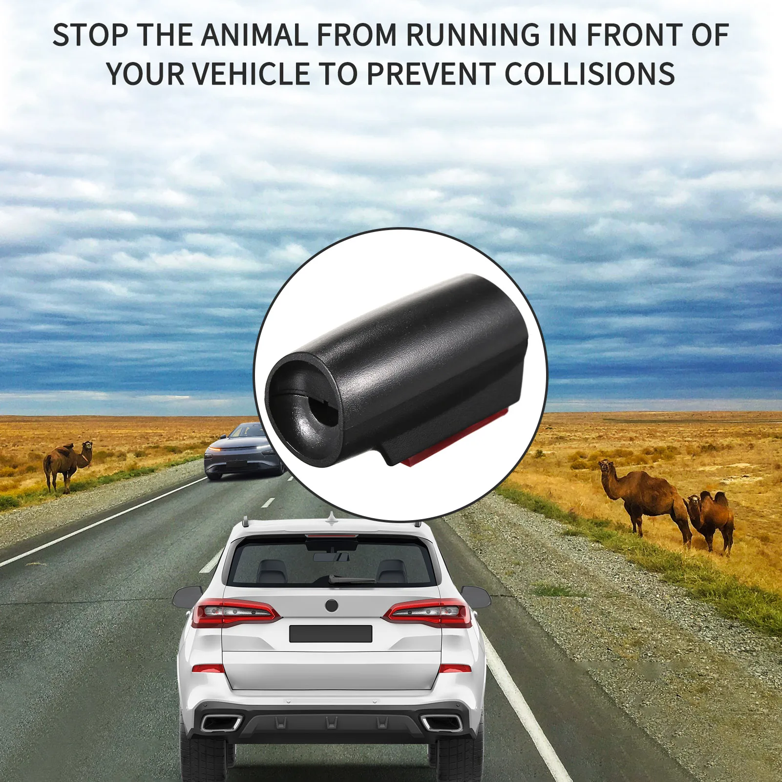 2 PCS Car Deer Whistle Avoids Deer Collisions Wildlife Warning Whistles  Warning Device for Truck Vehicles Motorcycles Cars - AliExpress