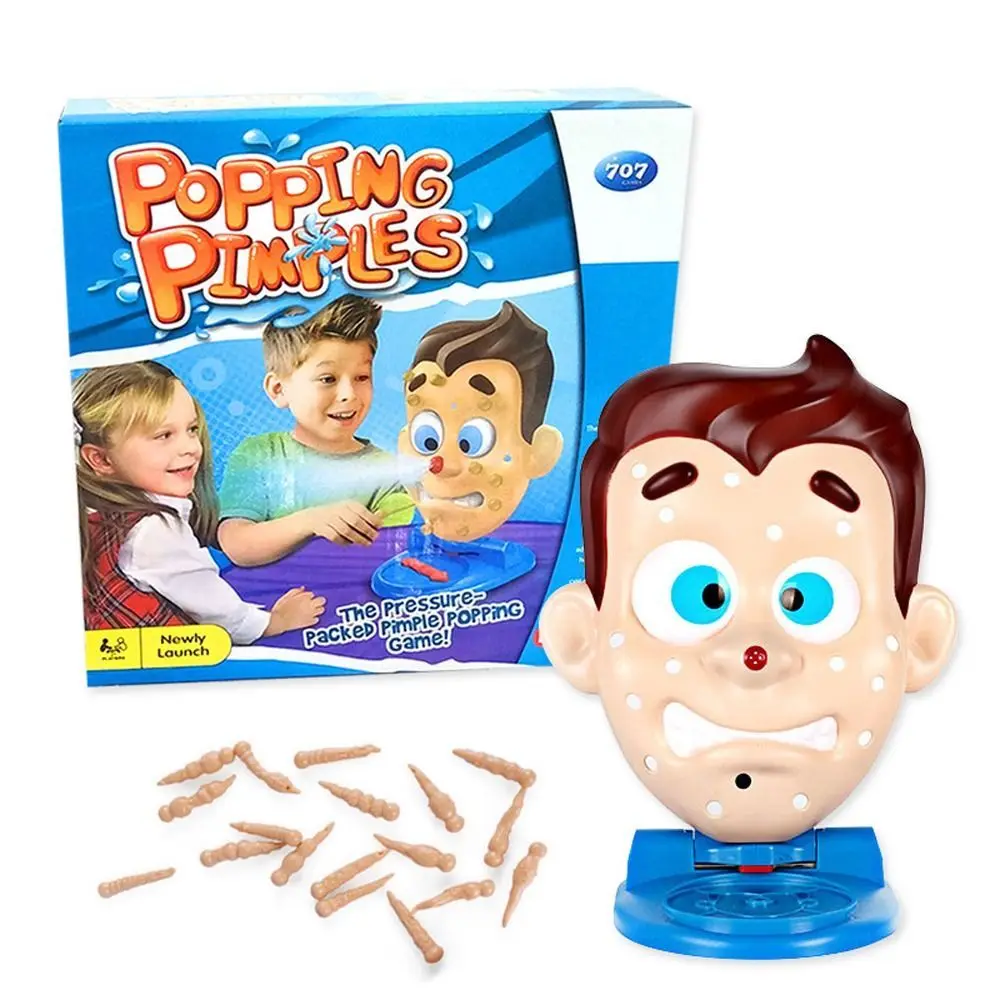 

Anti-stress Popping Pimple Water Spray Toy ABS Parent-Child Board Game Face Squeeze Acne Toy Novelty Toys Family Party Toy